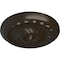 Ekena Millwork Flower Spiral Ceiling Medallion (Fits Canopies up to 2"), 12 1/4"OD x 2 1/4"P, Stone Hearth CM12FLSHF - alternate 3
